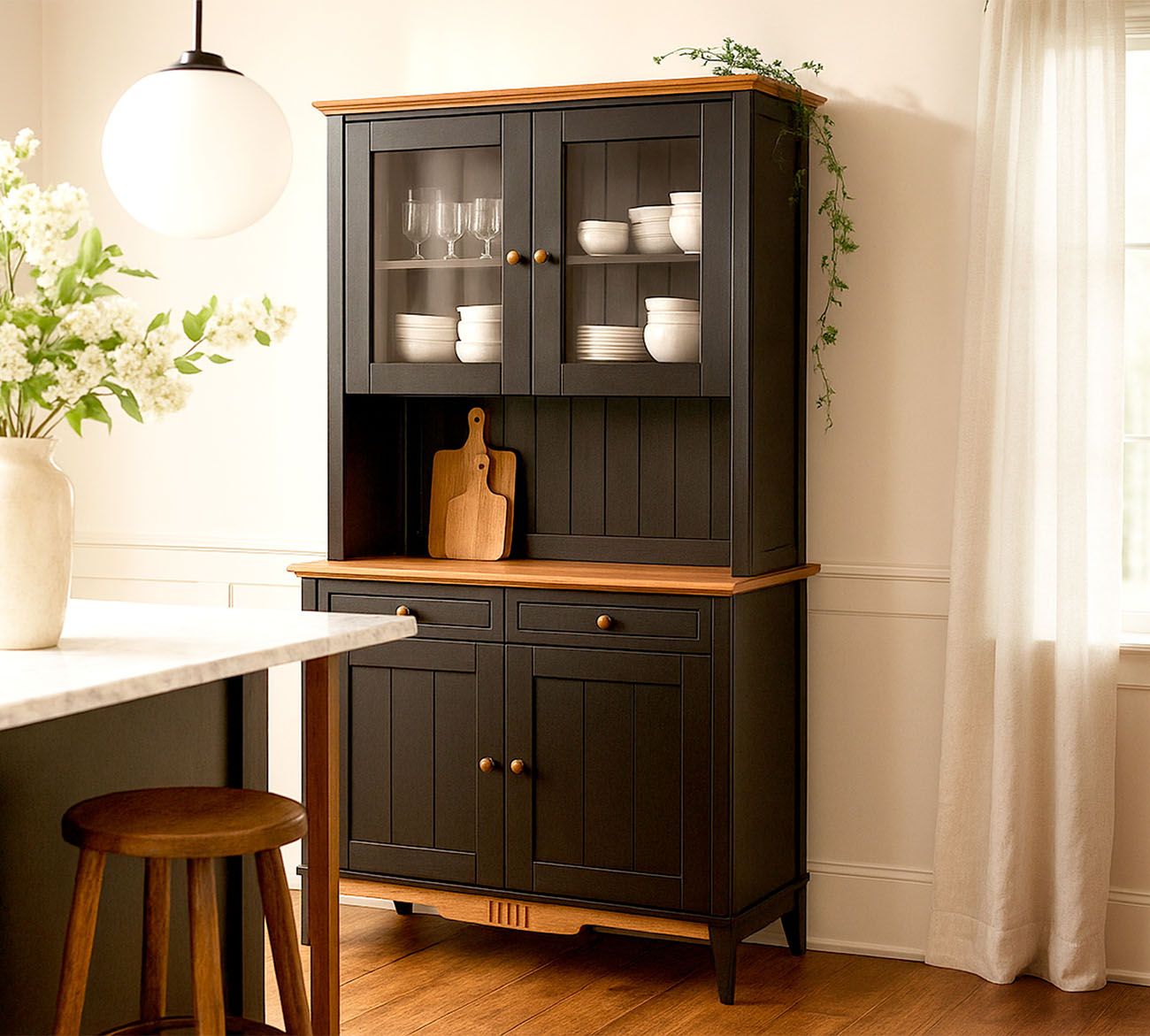 Буфет Пенни  блэк/антик 24 купить в Москве Буфет Пенни  блэк/антик 24  картинка 1