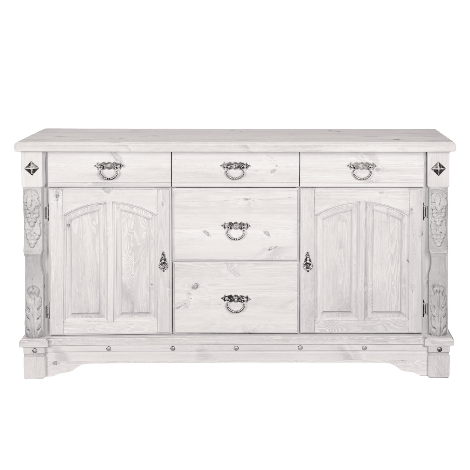 Комод Викинг GL-05/01 с ящиками БЕЛЫЙ ВОСК купить в Москве Комод Викинг GL-05/01 с ящиками БЕЛЫЙ ВОСК картинка 1