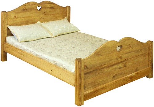 Кровать из массива сосны LCOEUR 200*200