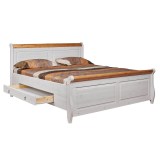 Кровать Мальта-М с ящиками под матрас 160*200
