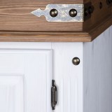 Буфет Викинг - 01 белый воск/антик картинка 5 Буфет Викинг - 01 белый воск/антик картинка 5