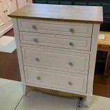 Комод 022 Пенни белый воск/антик 24 картинка 4