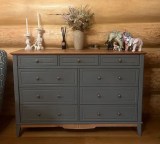 Комод 036 Пенни серый 7046/антик 24 картинка 2