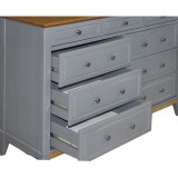 Комод 036 Пенни серый 7046/антик 24 картинка 6