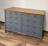 Комод 036 Пенни серый 7046/антик 24 картинка 7