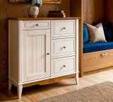 Комод 113  Пенни белый воск/антик 24 картинка 1