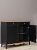 Комод буфета Пенни 22 блэк/антик 24 картинка 9 Комод буфета Пенни 22 блэк/антик 24 картинка 9