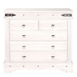 Комод Викинг 03 БЕЛЫЙ ВОСК картинка 1