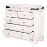 Комод Викинг 03 БЕЛЫЙ ВОСК картинка 2 Комод Викинг 03 БЕЛЫЙ ВОСК картинка 2