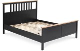 Кровать 160х200 ХЕМНЭС КЫМОР оригинал венге /светло коричневый картинка 1