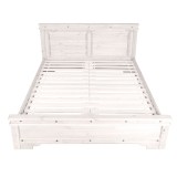 Кровать Викинг 01 140*200 БЕЛЫЙ ВОСК картинка 2 Кровать Викинг 01 140*200 БЕЛЫЙ ВОСК картинка 2