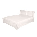 Кровать Викинг 01 140*200 БЕЛЫЙ ВОСК картинка 3 Кровать Викинг 01 140*200 БЕЛЫЙ ВОСК картинка 3