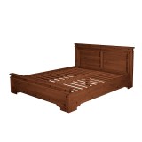 Кровать Викинг 01 ОРЕХ картинка 1