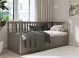 КЫМОР Хемнэс Кровать-кушетка с хранилищем 80x200 серый картинка 14