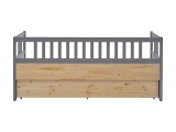 КЫМОР Хемнэс Кровать-кушетка с хранилищем 80x200 серый картинка 6