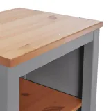 КЫМОР Стеллаж 49х198х37 серый/светло-коричневый картинка 5 КЫМОР Стеллаж 49х198х37 серый/светло-коричневый картинка 5