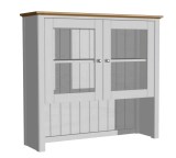 Надстройка буфета 20 Пенни белый воск/антик 24 картинка 1