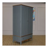 Шкаф 21 Пенни комбинированный серый 7046/антик 24 картинка 12