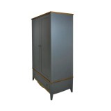 Шкаф 21 Пенни комбинированный серый 7046/антик 24 картинка 4