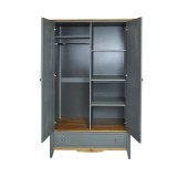Шкаф 21 Пенни комбинированный серый 7046/антик 24 картинка 6