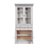 Шкаф Бостон 4+2 Белый воск+серый - картинка 5