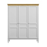 Шкаф для одежды Ольса-С 30 Белый лак + антик №24 картинка 2 Шкаф для одежды Ольса-С 30 Белый лак + антик №24 картинка 2