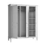 Шкаф для одежды Ольса-С 30 Белый лак картинка 4