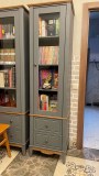 Шкаф для посуды 12 Пенни серый 7046/антик 24 картинка 12