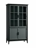 Шкаф для посуды Квадро-С 22-185 Блэк + серый №7042 картинка 10