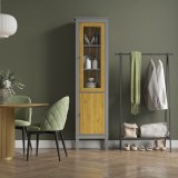 Шкаф для посуды Ольса-С 110 серый №7042 + антик №24 - картинка 6 Шкаф для посуды Ольса-С 110 серый №7042 + антик №24 - картинка 6