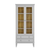 Шкаф для посуды Ольса-С 202 белый лак - картинка 2 Шкаф для посуды Ольса-С 202 белый лак - картинка 2