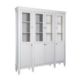 Стеллаж Ольса-404/400 Белый лак - картинка 1