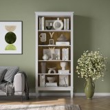 Стеллаж Ольса-С 200 белый лак - картинка 4 Стеллаж Ольса-С 200 белый лак - картинка 4