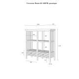 Стеллаж Вояж-02-120-Р/Я размеры