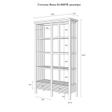 Стеллаж Вояж-02-200-Р/Я  размеры