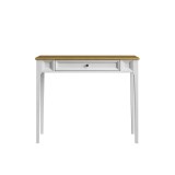 Стол консольный Квадро-С 01 Белый лак + антик №24 Белый лак картинка 2