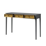 Стол консольный Квадро-С 03 Серый №7042 + антик №24 картинка 3