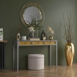 Стол консольный Квадро-С 03 Серый №7042 + антик №24 картинка 4