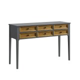 Стол консольный Квадро-С 06 Серый №7042 + антик №24 картинка 1