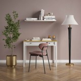 Стол письменный Квадро-С 01 Белый лак + антик №24 картинка 4