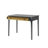 Стол письменный Квадро-С 01 Серый №7042 + антик №24 картинка 3