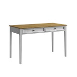 Стол письменный Квадро-С 02 Белый лак + антик №24 картинка 1