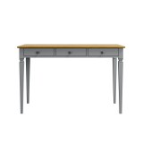 Стол письменный Ольса-С 003 серый №7042 + антик №24 - картинка 2