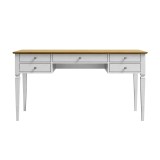 Стол письменный Ольса-С 005 белый лак + антик №24 - картинка 2