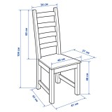 Стул КАНТРИ-2 (Каустби) сосна, тон 24, коричневый картинка6
