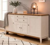 Тумба 222 Пенни белый воск/антик 24 картинка 3