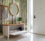 Тумба для обуви Пенни белый воск/антик 24 картинка 2