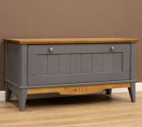 Тумба для обуви Пенни серый 7046/антик 24 картинка 4