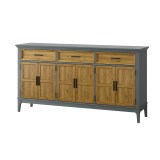 Тумба Квадро-С 063Ф Серый №7042 + антик №24 картинка 3