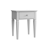 Тумба прикроватная Ольса-С 01 Белый лак картинка 1